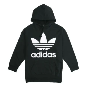 Men's adidas originals Tref Over Hood Black CW1246