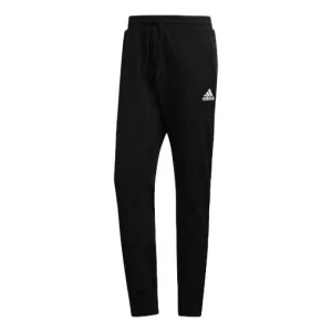 adidas Sports Casual Fleece Basketball Trousers Men's Black EC6235