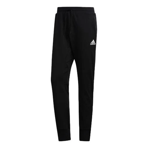 adidas Sports Casual Fleece Basketball Trousers Men's Black EC6235