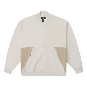 Converse Wordmark Bomber Jacket Asia Sizing 'Beige' 10025982-A02