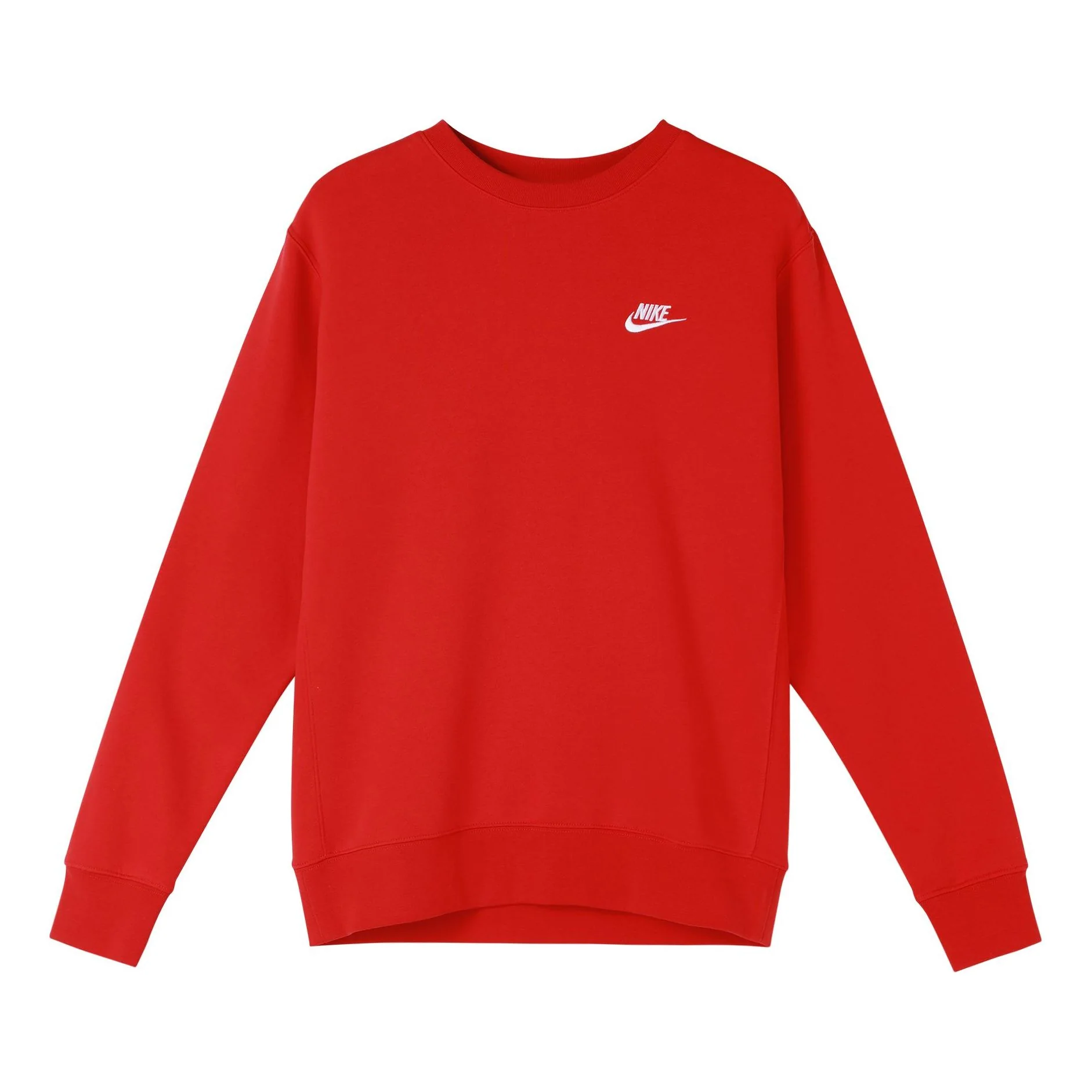 Nike Sportswear Casual Sports Round Neck Pullover Red Orange BV2663-657