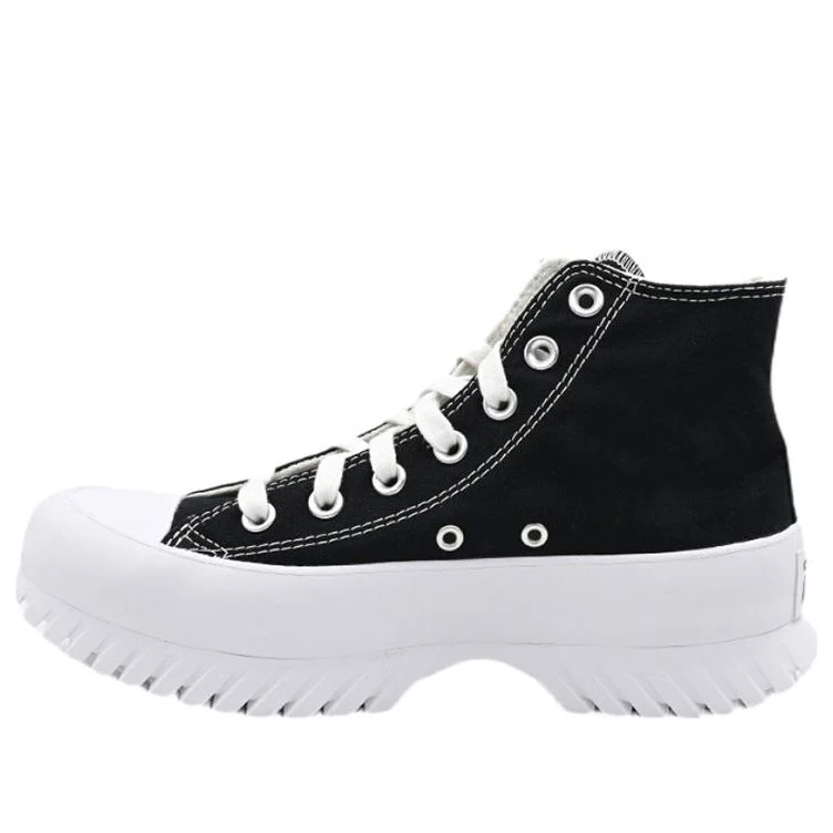 (WMNS) Converse Chuck Taylor All Star Lugged 2.0 High 'Black White' A00870C
