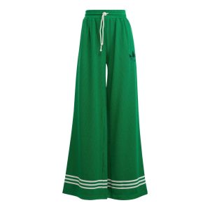(WMNS) adidas Adicolor 70s Knit Wide Pants Asia Sizing 'Green White' IB2045