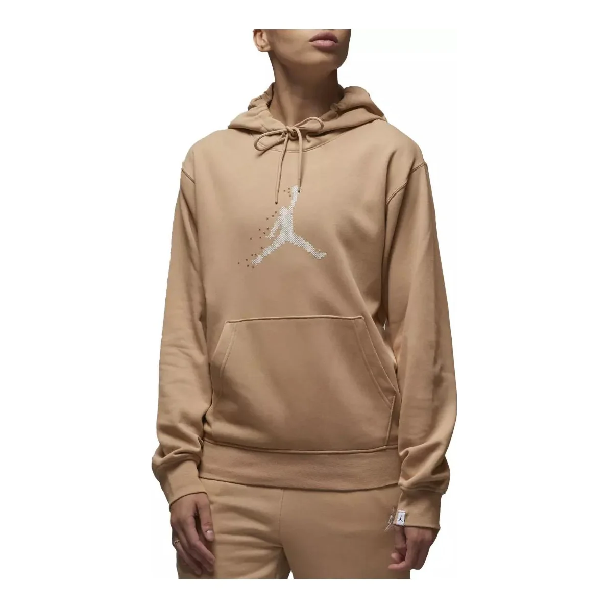 Air Jordan Festive Fleece Pullover Hoodie 'Hemp' FD7465-200