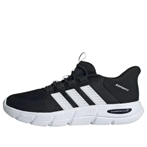 (WMNS) adidas Cloudfoam Flex Rapidfit Shoes 'Core Black Cloud White Silver Metallic' HP7002