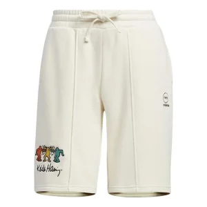 adidas Neo X Keith Haring Shorts 'White' HS6831