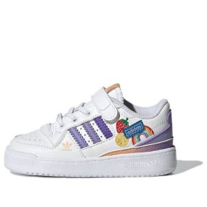 (TD) adidas Forum Low 'Fruits & Rainbow Patches' GY8211