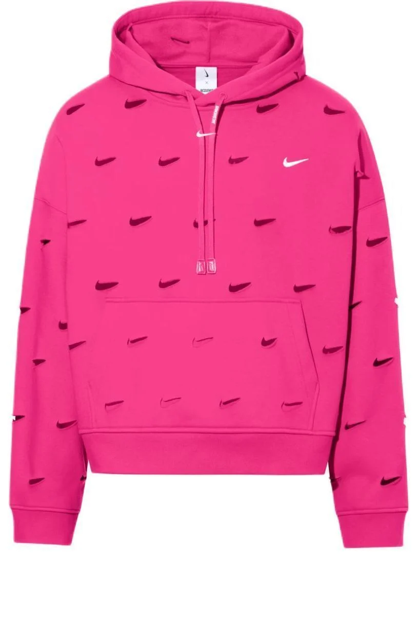 Nike x Jacquemus Swoosh Hoodie 'Watermelon' FJ3481-653
