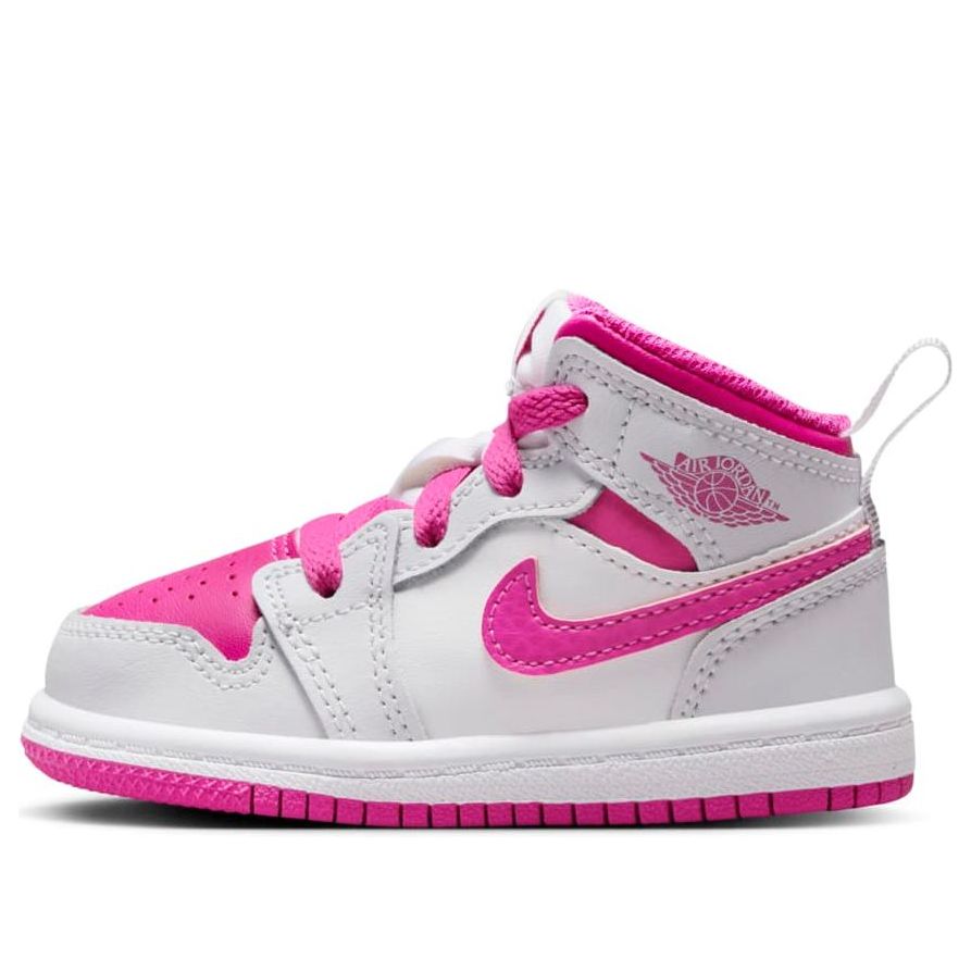 (TD) Air Jordan 1 Mid 'Fire Pink' FD8782-500