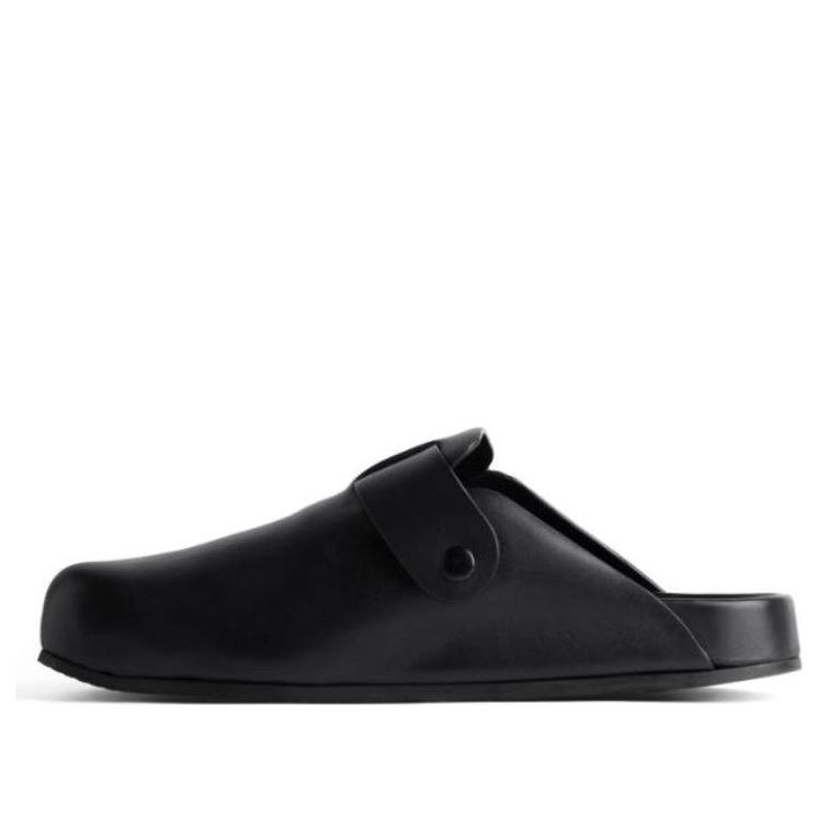 Balenciaga Sunday Mules 'Black Matte Calfskin' 761712WCEA11000