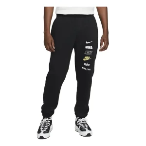 Nike NSW Sportswear Club Plus Logo Pants 'Black' DX0795-010