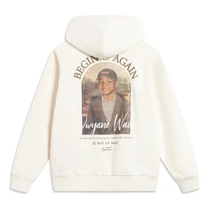 Li-Ning Wade Graphic Hoodie 'Beige' AWDT943-2