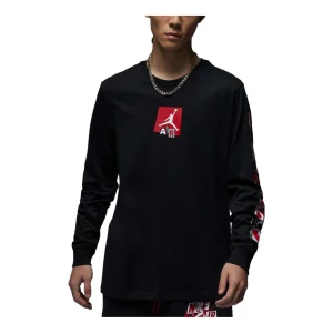 Air Jordan Brand Long Sleeve T-Shirt 'Black' FD7018-010