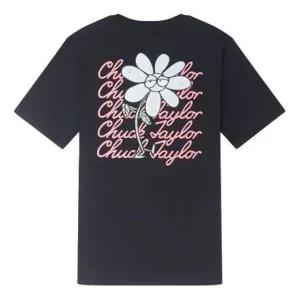 Converse Go-To Grow Together T-Shirt Asia Sizing 'Black' 10025433-A02