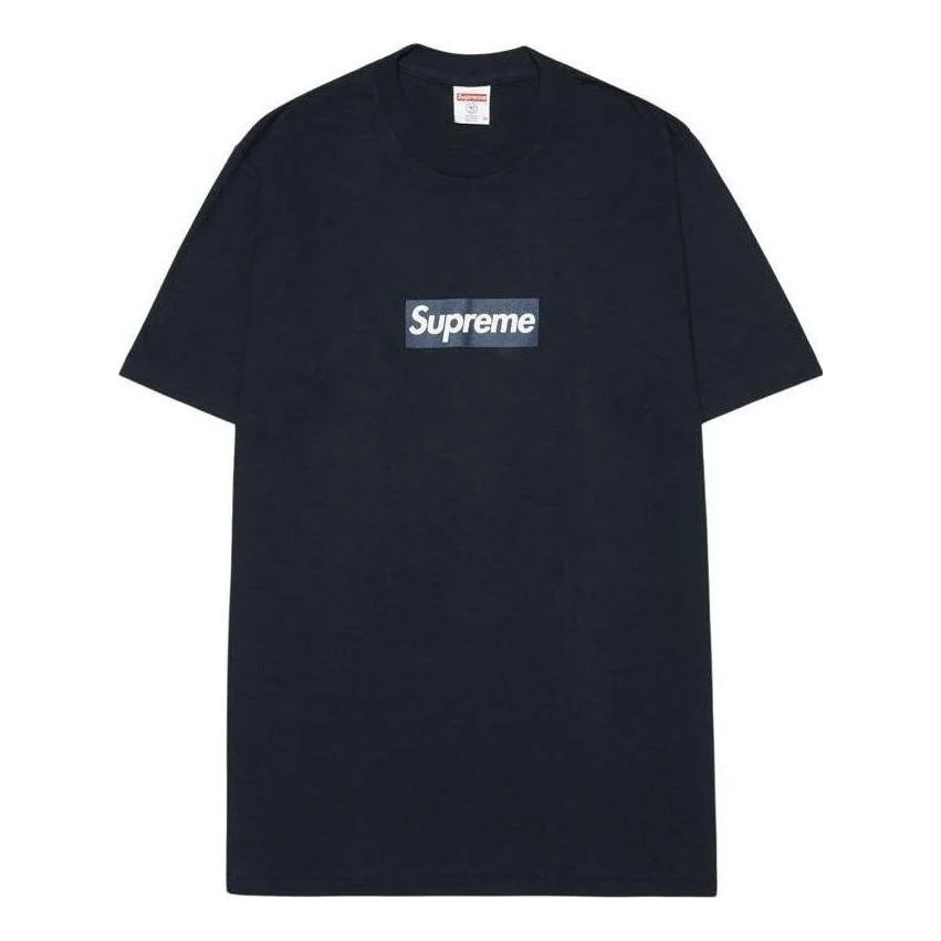Supreme New York Yankees Box Logo T-Shirt 'Black White' SUP-0022