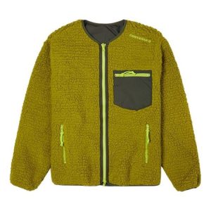 Converse Reversible Polar Fleece Stay Warm logo Jacket Green 10021950-A02