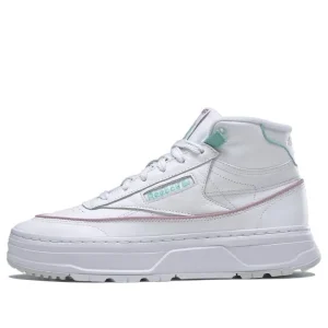 (WMNS) Reebok Club C Geo Mid 'White Lilac Teal' GZ4938
