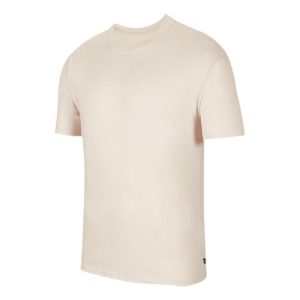 Nike Solid Color Loose Round Neck Short Sleeve Soft Orange DB9976-805