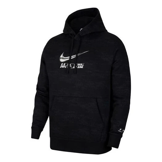 Nike Sportswear Casual Sports Logo Alphabet Printing Black DJ4860-010