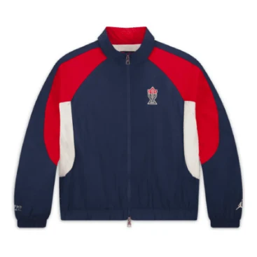 Air Jordan x Trophy Room USA Woven Track Jacket 'Navy Red' DR2954-410