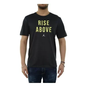 Air Jordan Jumpman Rise Above T-Shirt 'Black' 882100-011