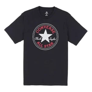 Converse Chuck Taylor All Star Classical Round-neck Tee 'Black' 10007887-001