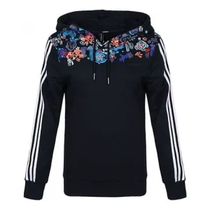 (WMNS) adidas neo Casual Sports Pullover Navy Blue DW7762