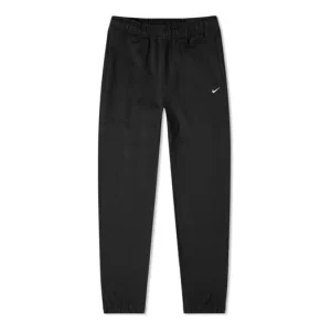 Men's Nike Logo Pattern Loose Sports Pants/Trousers/Joggers Black CW5460-010