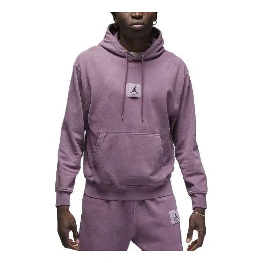 Air Jordan Statement Fleece Washed Pullover Hoodie 'Sky J Mauve' FB7290-508