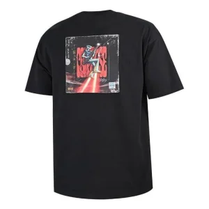 Converse Rockstar Logo T-Shirt Asia Sizing 'Black' 10024877-A02