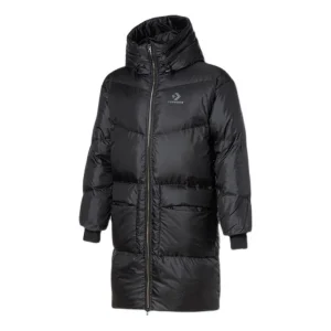 Converse Long Down Jacket Asia Sizing 'Black' 10019328-A05