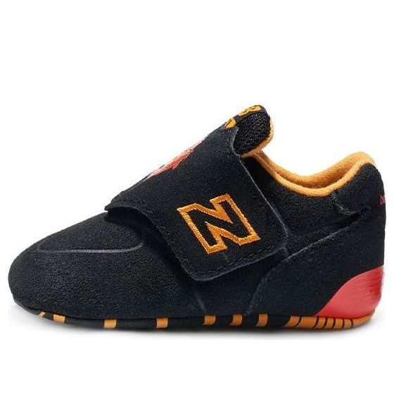 (TD) New Balance 574 Lion Print Suede Shoes 'Black Orange' CC574ZOL