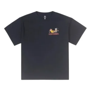 Converse Campside T-Shirt Asia Sizing 'Black' 10026441-A01