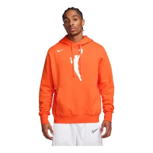 Nike Fleece Pullover Hoodie 'Brilliant Orange' DR9596-820
