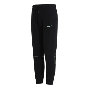 Men's Nike Back Logo Knit Black Sports Pants/Trousers/Joggers DO6947-010