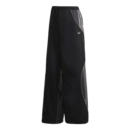 (WMNS) adidas originals Reflective Stripe Track Pants 'Black' FM1968