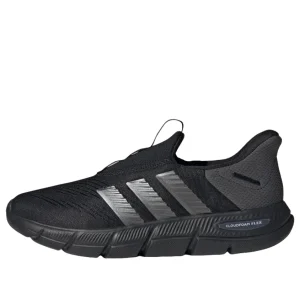 (WMNS) adidas Cloudfoam Flex Lounge Rapidfit 'Black Iron Metallic' HQ4940