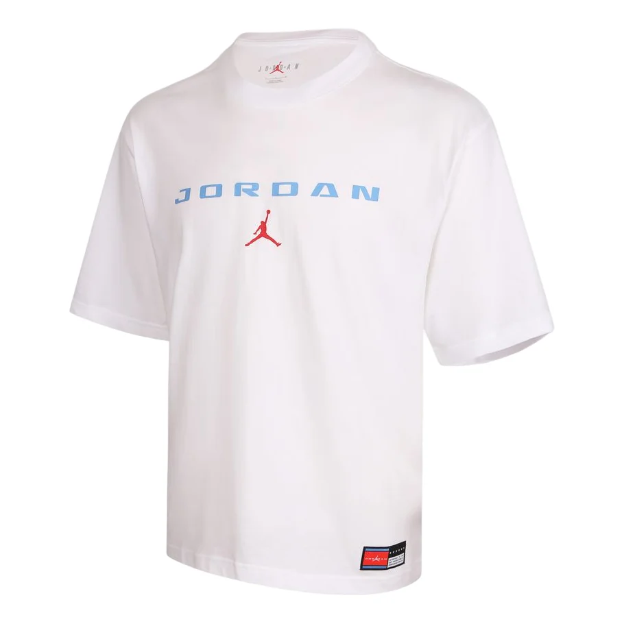 Jordan Brooklyn Graphic T-Shirt Asia Sizing 'White' IO0008-100
