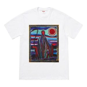 Supreme SS19 Reaper Tee Printing Short Sleeve Unisex White SUP-SS19-10484