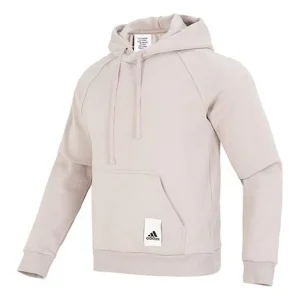 adidas LOUNGE FLEECE HOODIE 'Wonder Taupe' IA9341
