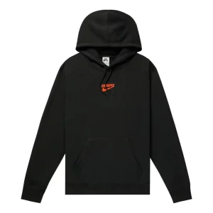 Nike SB x Concepts Fleece Hoodie 'Black Orange' DH2927-010