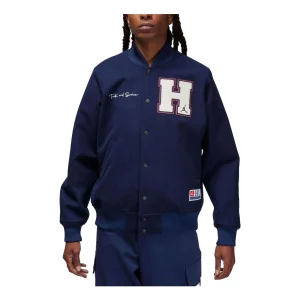 Air Jordan x Howard University Varsity Jacket 'Navy' FJ9340-419