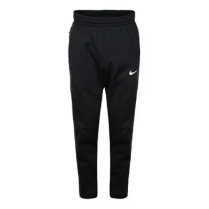 Nike THERMA Fleece Drawstring Sports Basketball Long Pants Black 926468-010