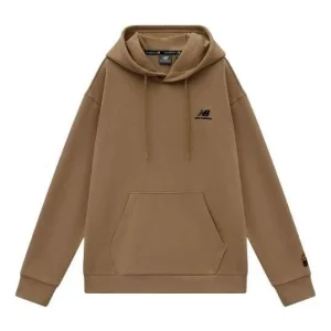 New Balance x JHI Logo Printed Hoodie Asia Sizing 'Brown' NCA89033-BEI