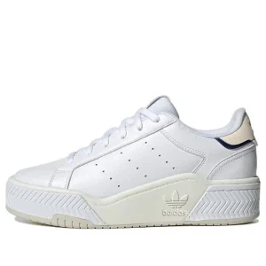 (WMNS) adidas Originals Court Tourino Bold 'White Orange' GY4427