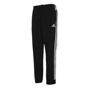 adidas Casual Sports Side Stripe Bundle Feet Long Pants Black GK8980