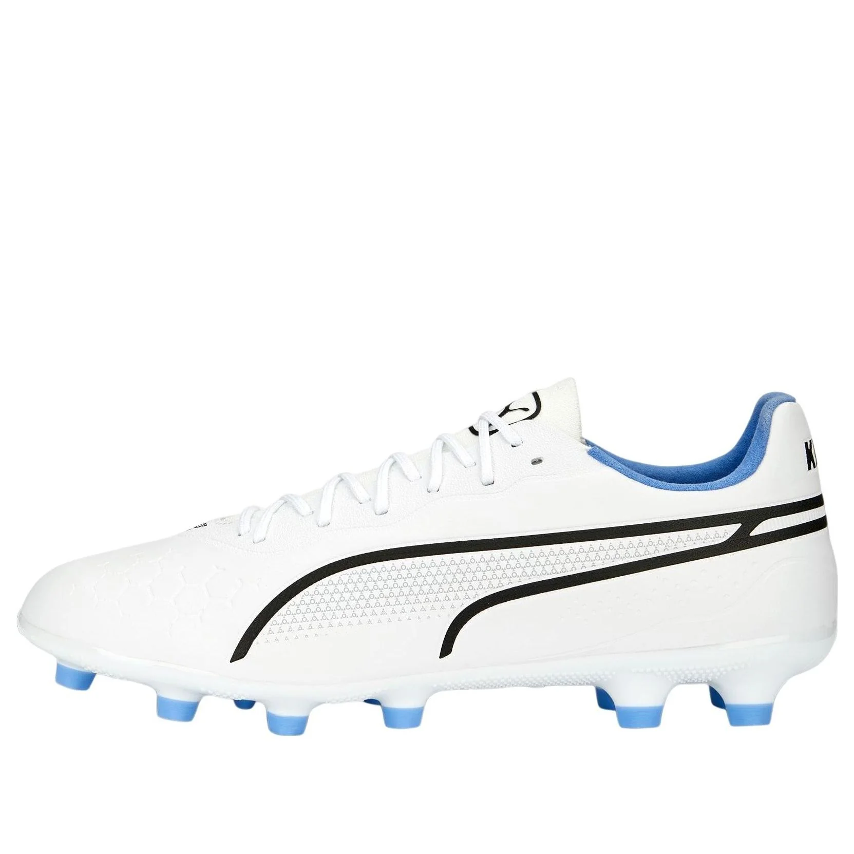 (WMNS) PUMA King Pro HG 'White Blue' 107253-01