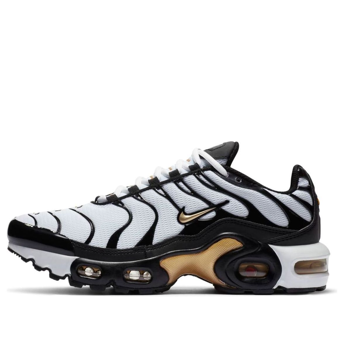(GS) Nike Air Max Plus 'White Metallic Gold' CZ9196-001