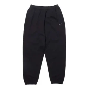 Nike Lab Solid Color Thermal Track Pants For Men Black DA0330-010