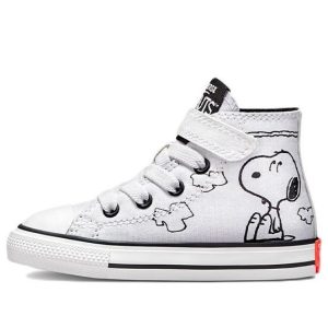 (TD) Converse x Peanuts Chuck Taylor All Star 'White Black Red' A01868C